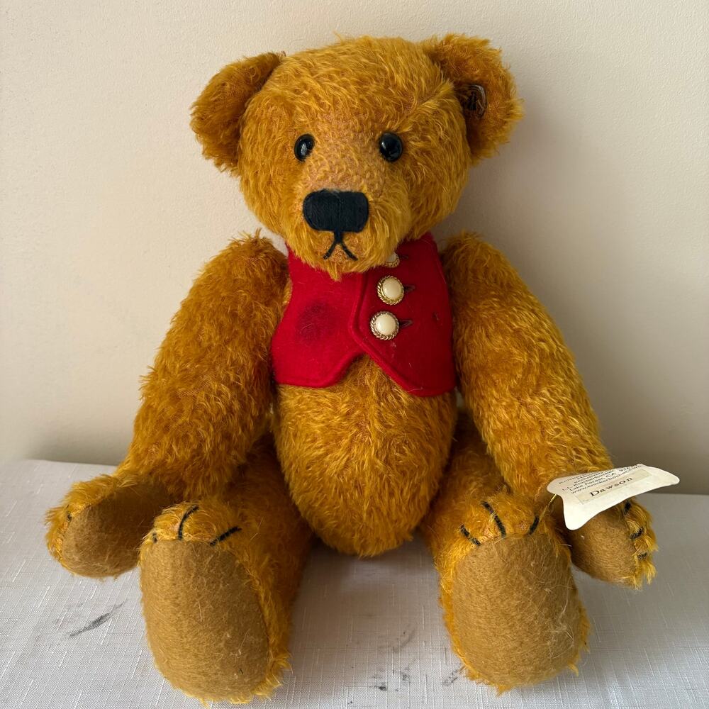 Knickerbocker Toy Company Dawson Mohair Teddy Bear